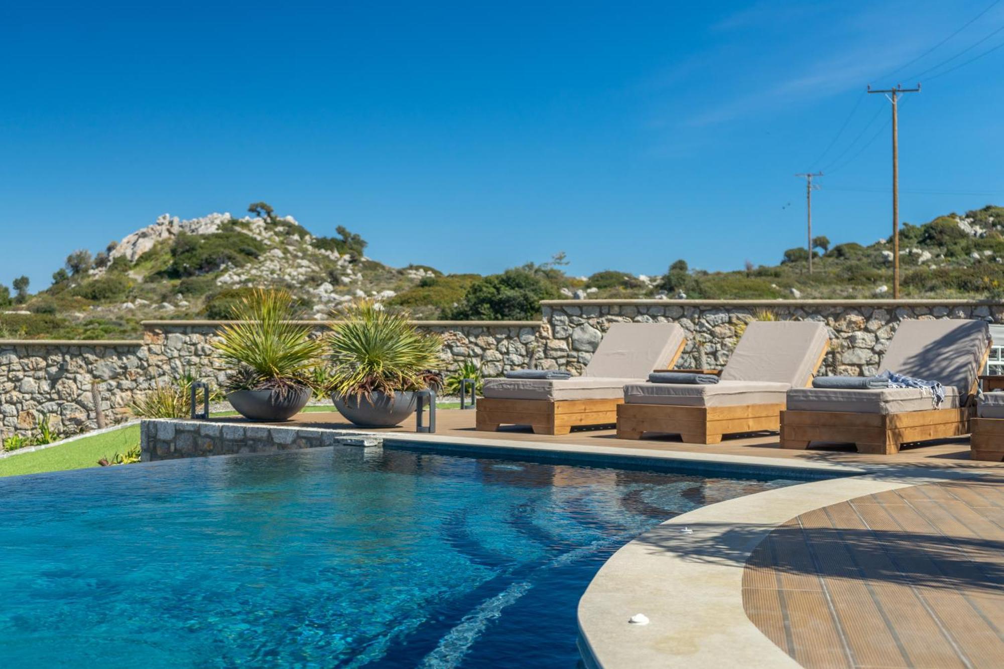 Rhode Luxury Villa Калитиес Экстерьер фото
