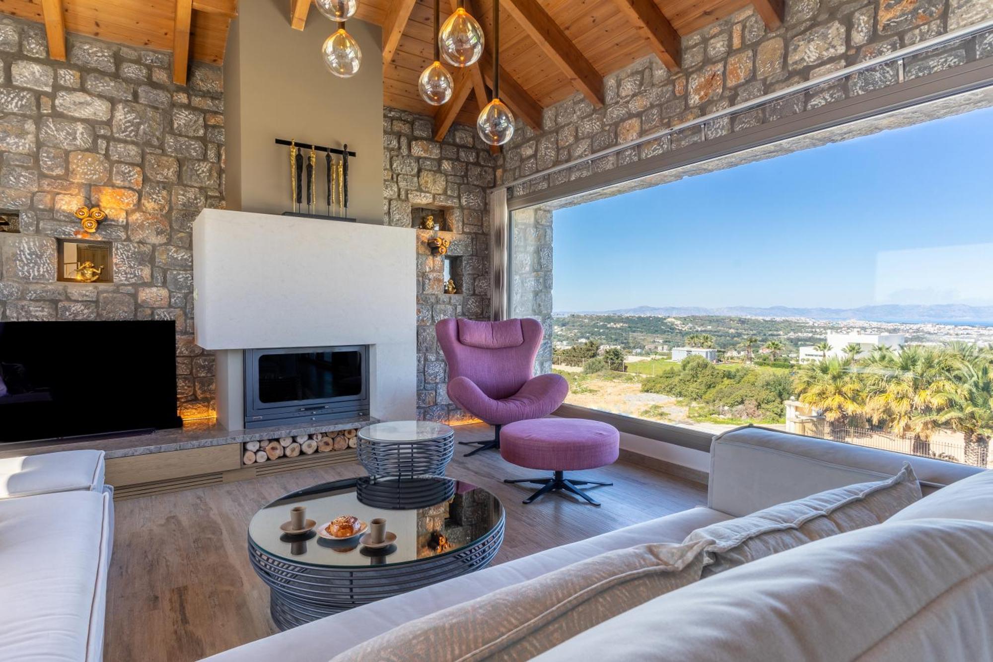 Rhode Luxury Villa Калитиес Экстерьер фото