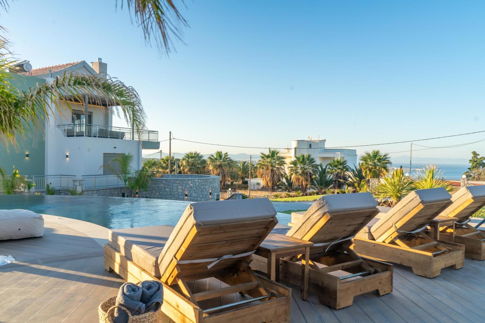 Rhode Luxury Villa Калитиес Экстерьер фото