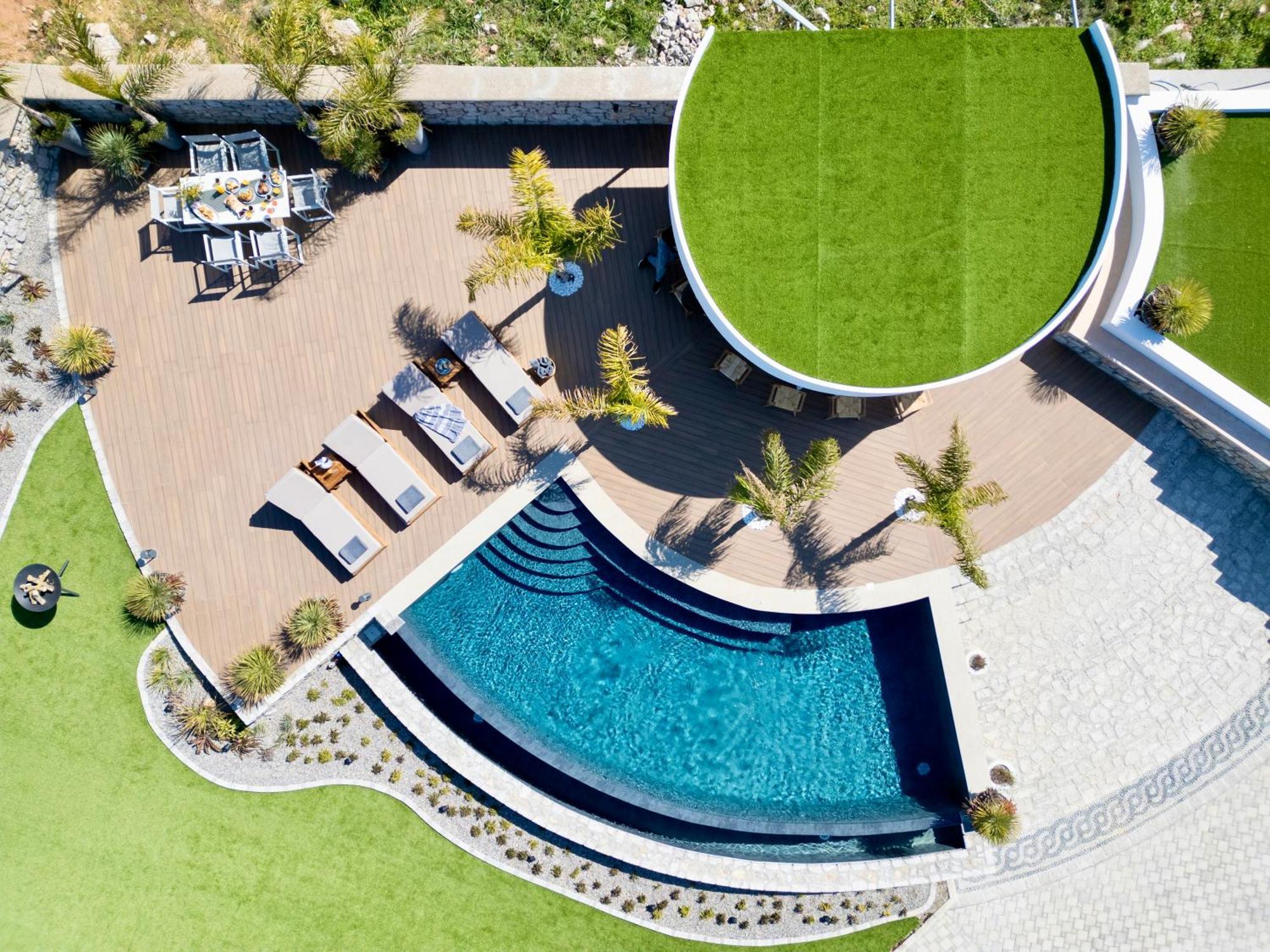 Rhode Luxury Villa Калитиес Экстерьер фото